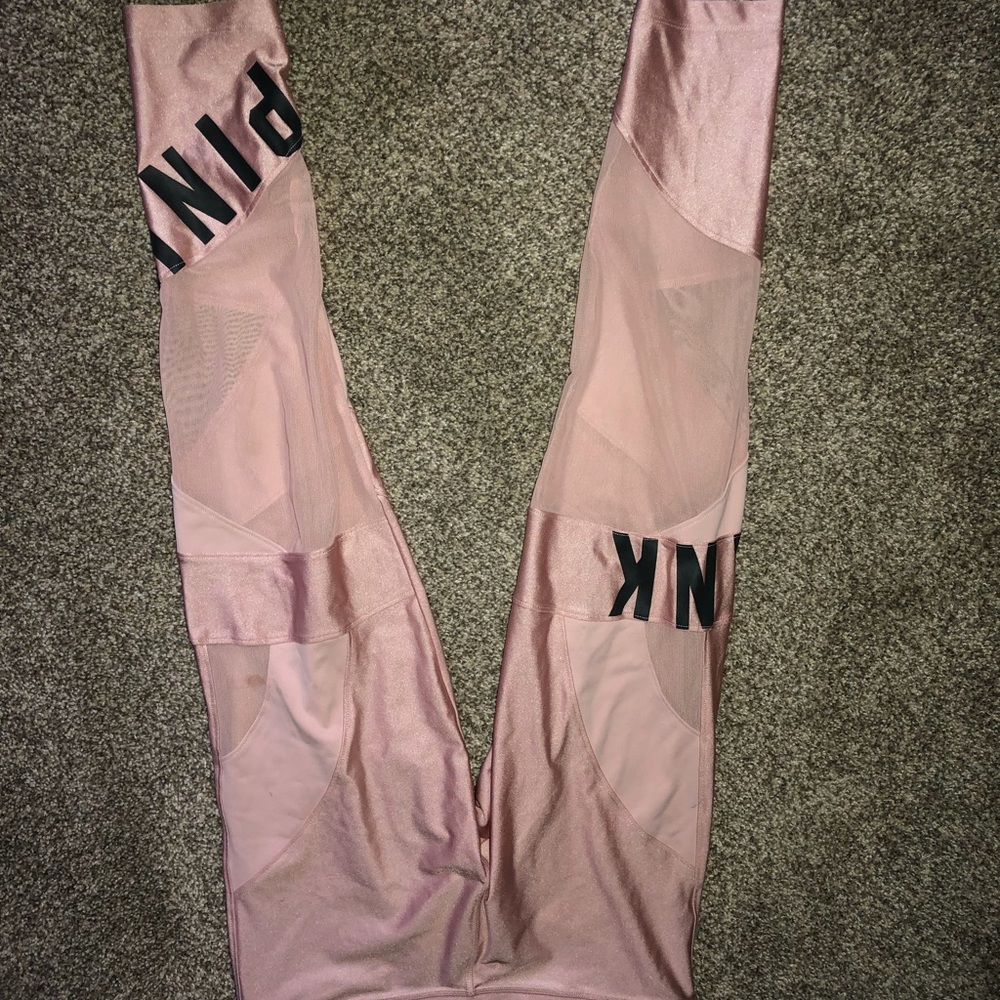 Pink leggings